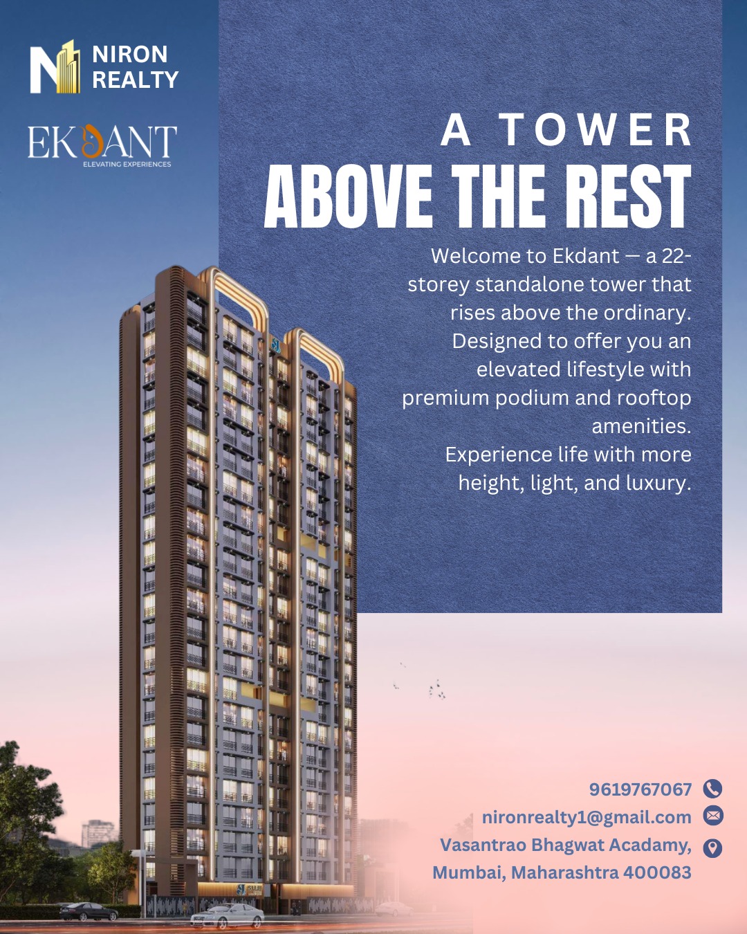Niron Realty Real Estate Marketing Design India